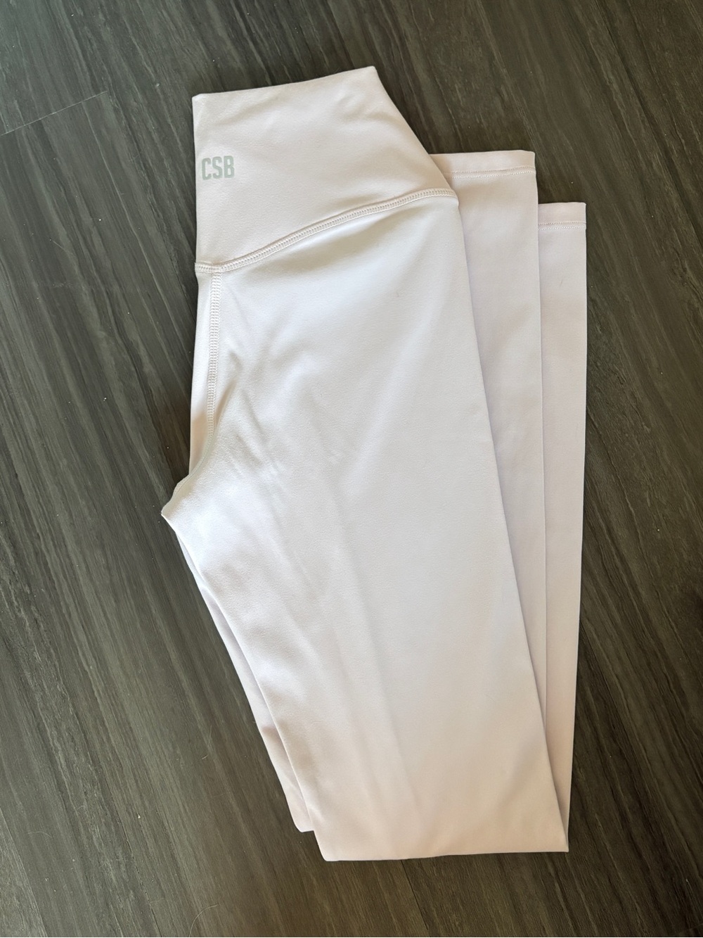 CSB light pink leggings 7/8 length